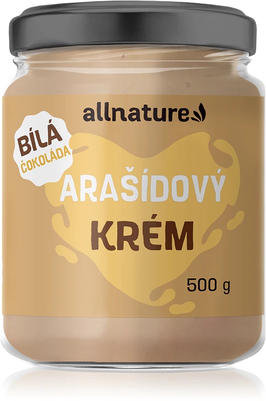 Allnature путер од кикирикија са белом чоколадом