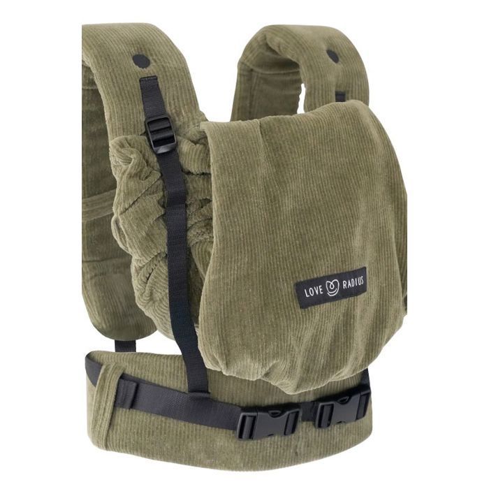 LOVE RADIUS - Porte-bebe Physiocarrier 2 0-36m Velvet Green