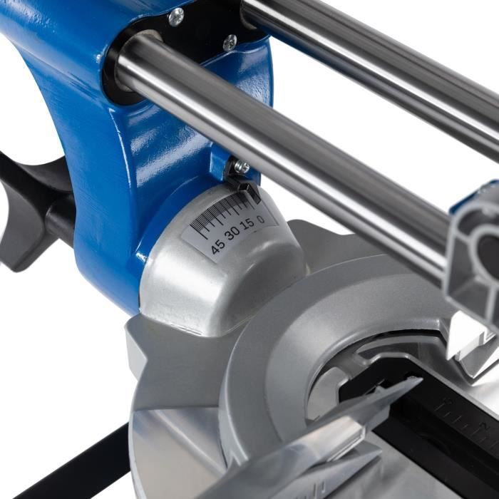 Scie à onglet radiale multimatériaux SCHEPPACH HM254CD - 254 mm - 2000 W - 2 lames carbures incluses