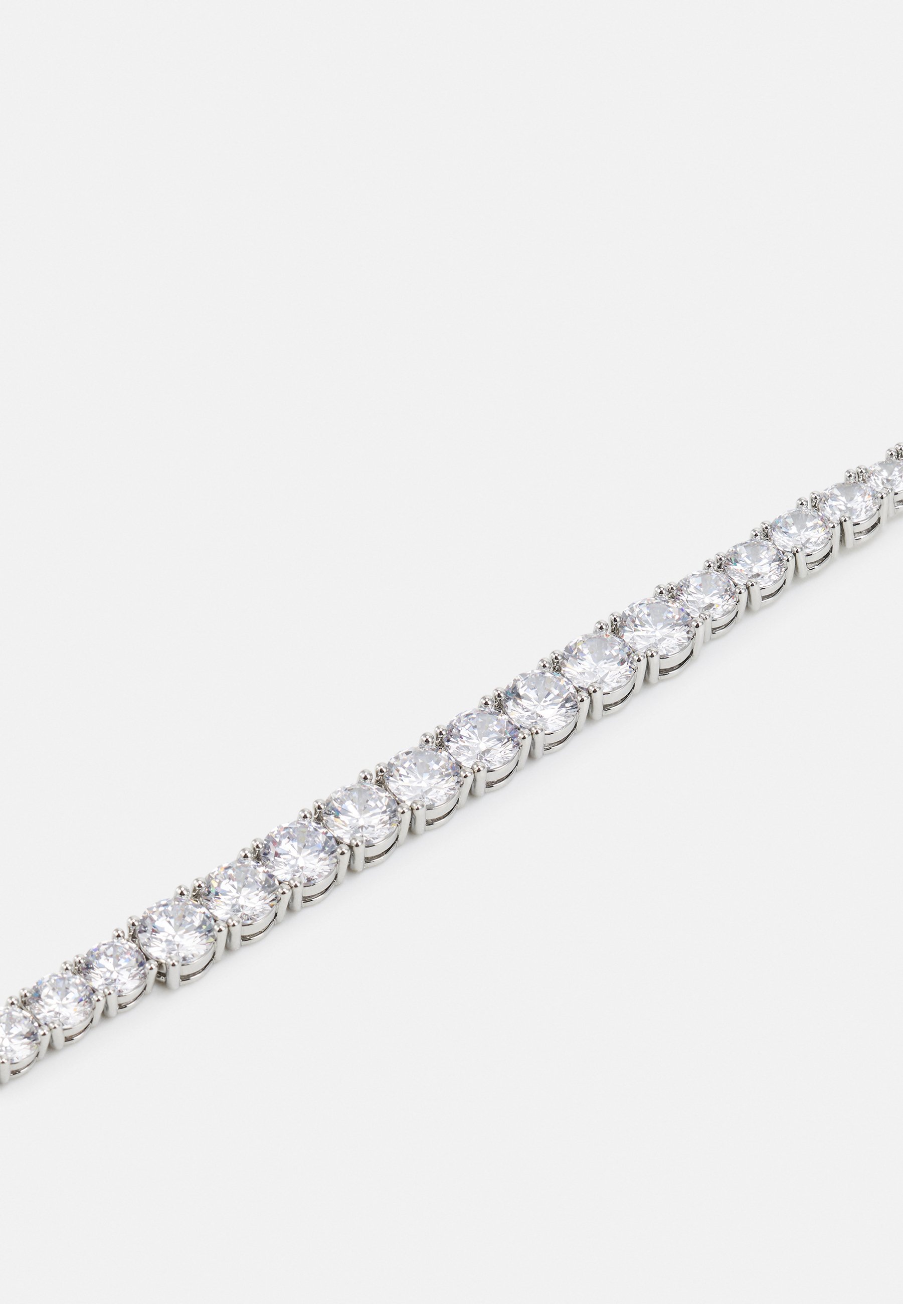 Marchesa stenen halsketting - ketting - zilverkleurig