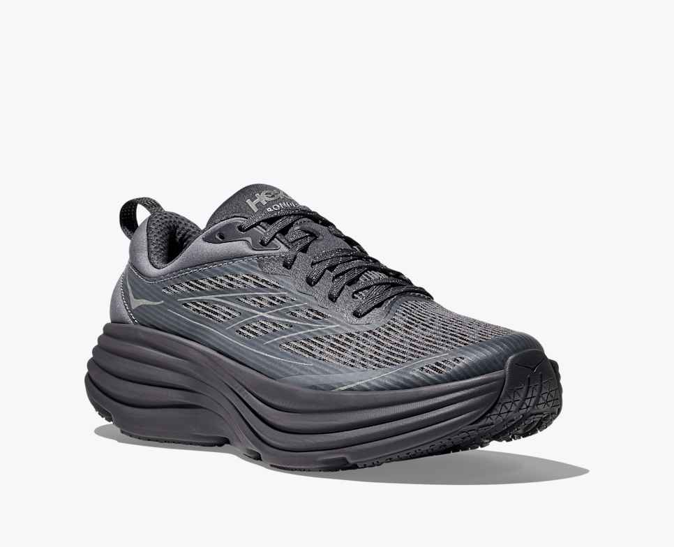 HOKA Stealth/Tech Bondi 8 ketreces szénszürke / szürke égbolt