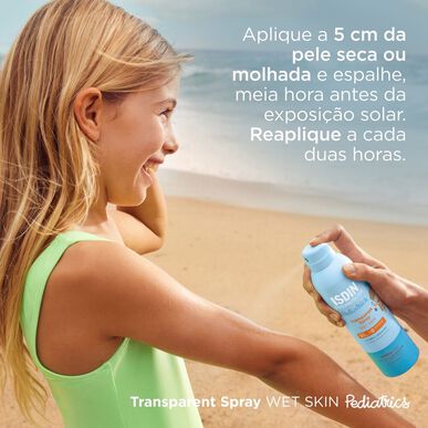 Isdin Kids Wet Skin -vartaloaurinkovoide SPF50 250 ml
