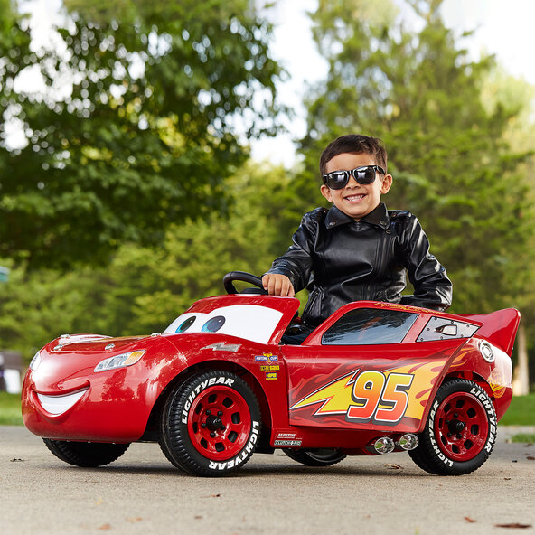 Blixten McQueen elektrisk barnbil