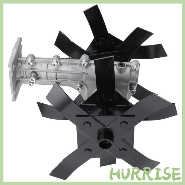 Garosa Roue à outils de cultivateur Roue d'outil de cultivateur, roue de desserrage de tondeuse universelle jardin mesure