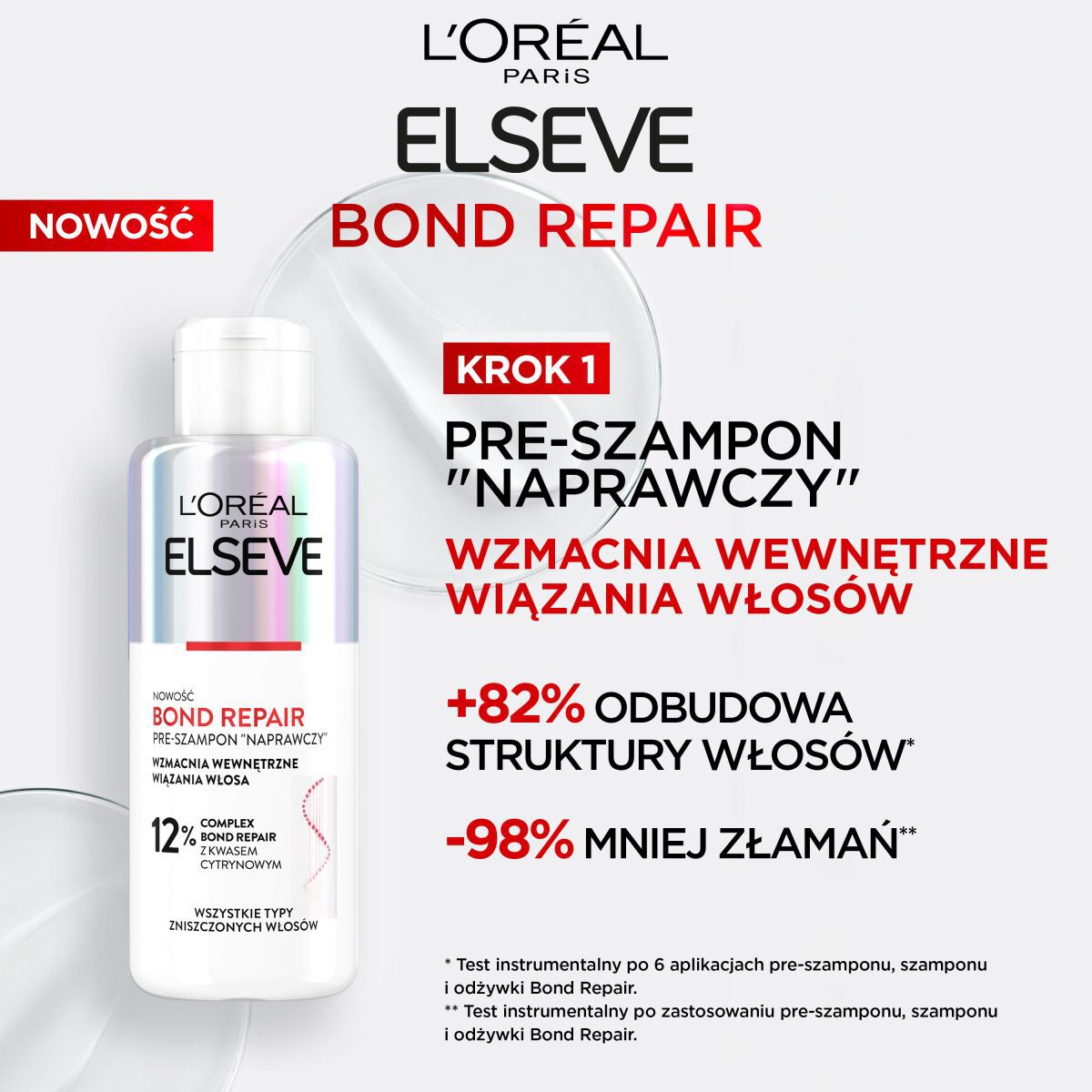 Επισκευή ομολόγων L'Oréal Paris Elseve