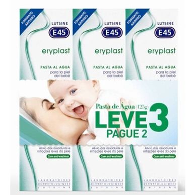 Lutsine Pack Eryplast Pâte aqueuse 3 x 125 g 3 x 125 g