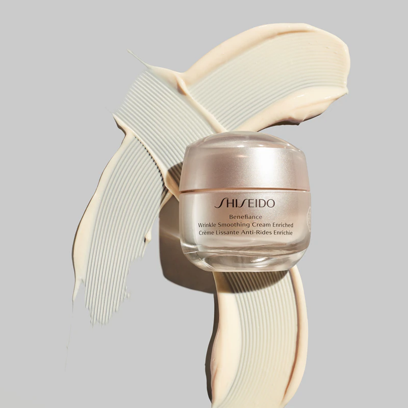 Shiseido Benefiance Creme Suavizante de Rugas Enriquecido para Uso Diurno e Noturno para Pele Seca