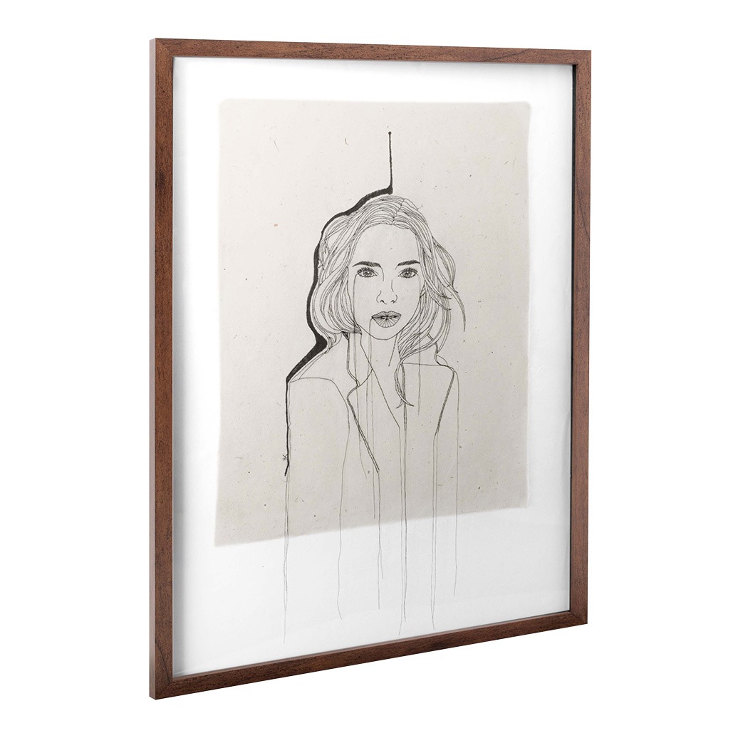 cadre photo suspendu vtwonen, marron – 1 pièce