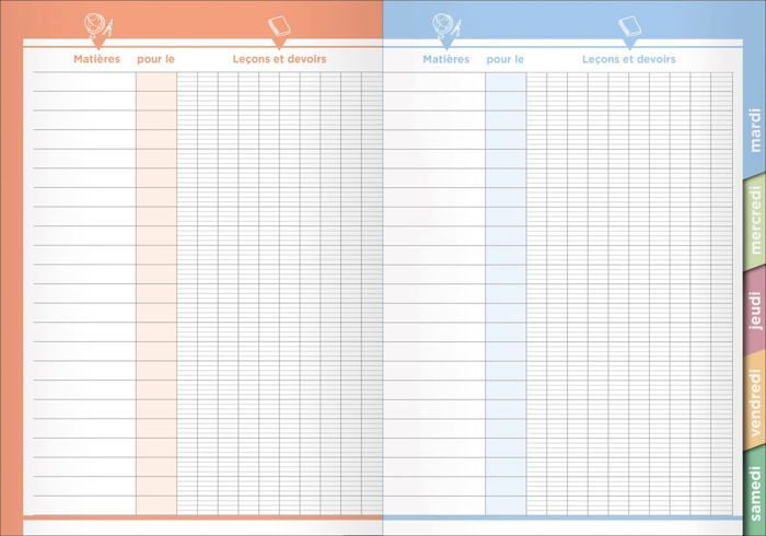 Quo Vadis exercise book - 266585Q - French exercise book PSG Eiffel