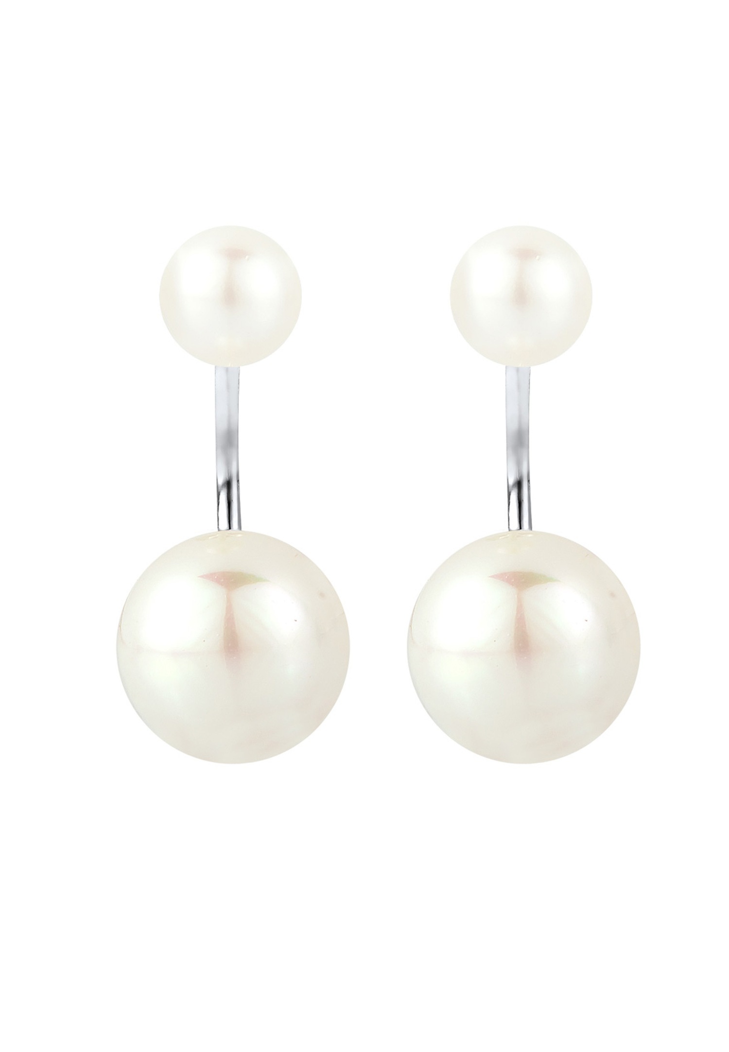 Elli Élégant Mariage Perles de Culture d'Eau Douce Femme (925/1000) Argent