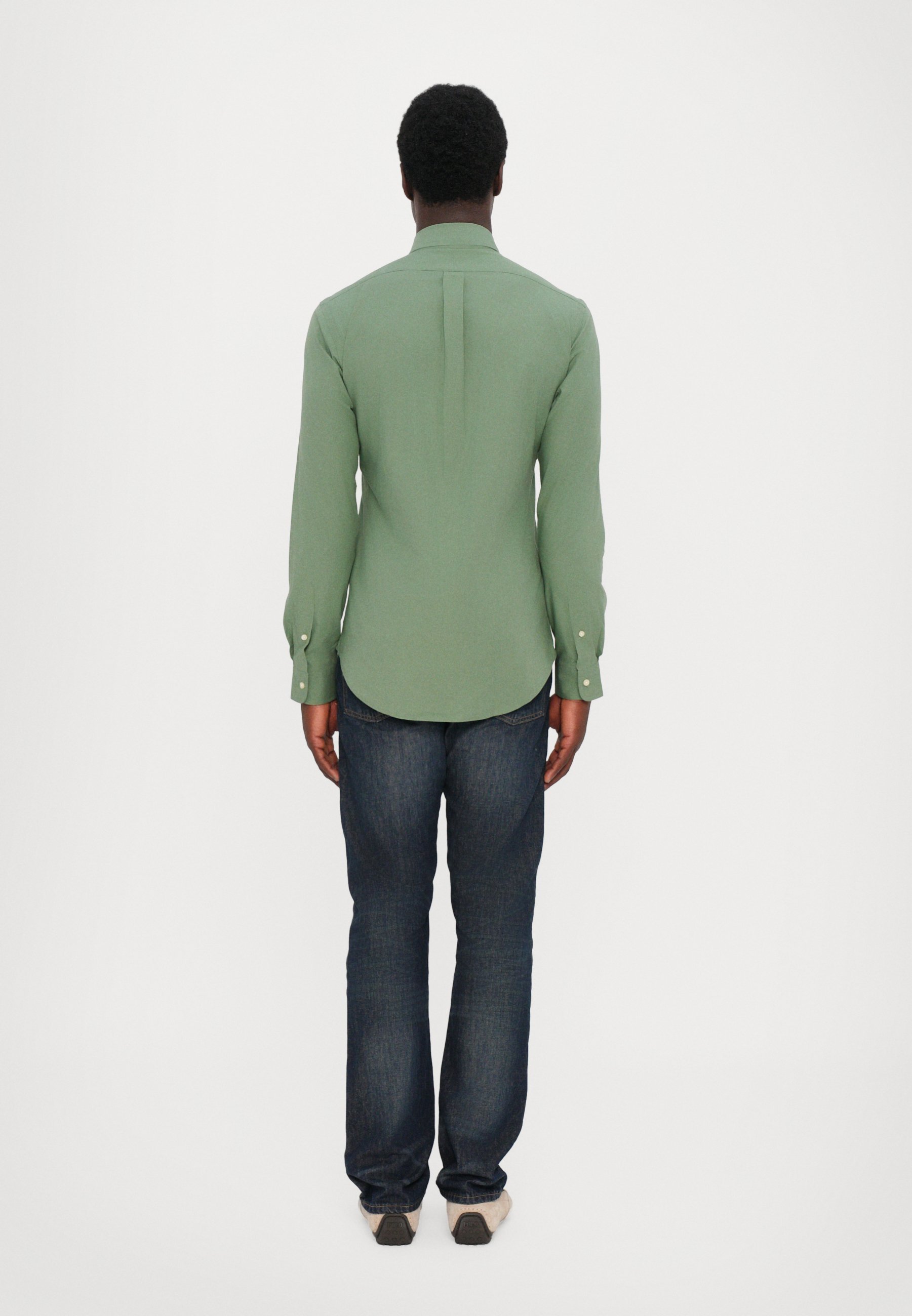 Polo Ralph Lauren SLIM FIT STRETCH POPLIN SHIRT - Košeľa - black