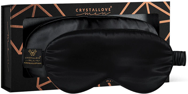 Crystallove Silk Eye Mask (máscara para os olhos de seda)