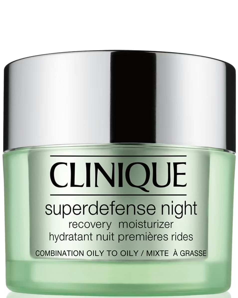 CLINIQUE SUPERDEFENSE™ ΚΡΕΜΑ ΝΥΧΤΑΣ ΕΝΥΔΑΤΙΚΗ ΚΡΕΜΑ ΝΥΧΤΑΣ - ΑΝΤΙΓΗΡΑΝΣΗ - ΜΙΚΤΟ ΕΩΣ ΛΙΠΑΡΟ ΔΕΡΜΑ