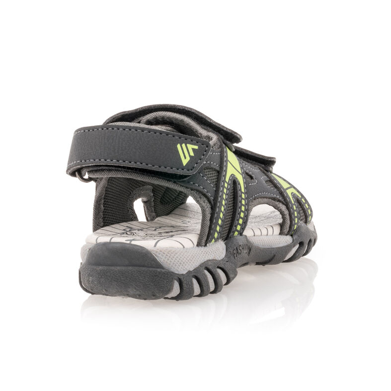 Sandalias grises para niño / Zapatos de punta abierta