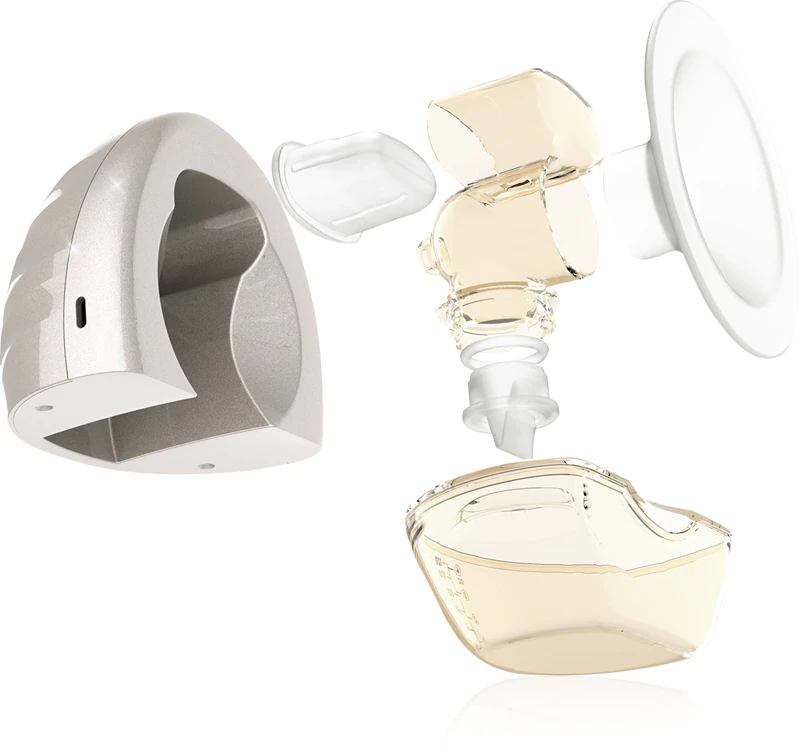 NENO Perla Twin Dubbele Handsfree Borstkolf