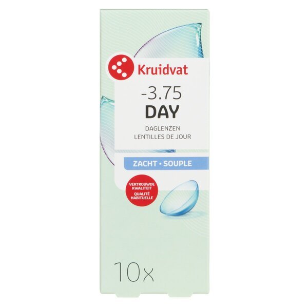 Kruidvat Opticare -3.75 mehke dnevne leče<br>Medicinski pripomoček - 10 kosov