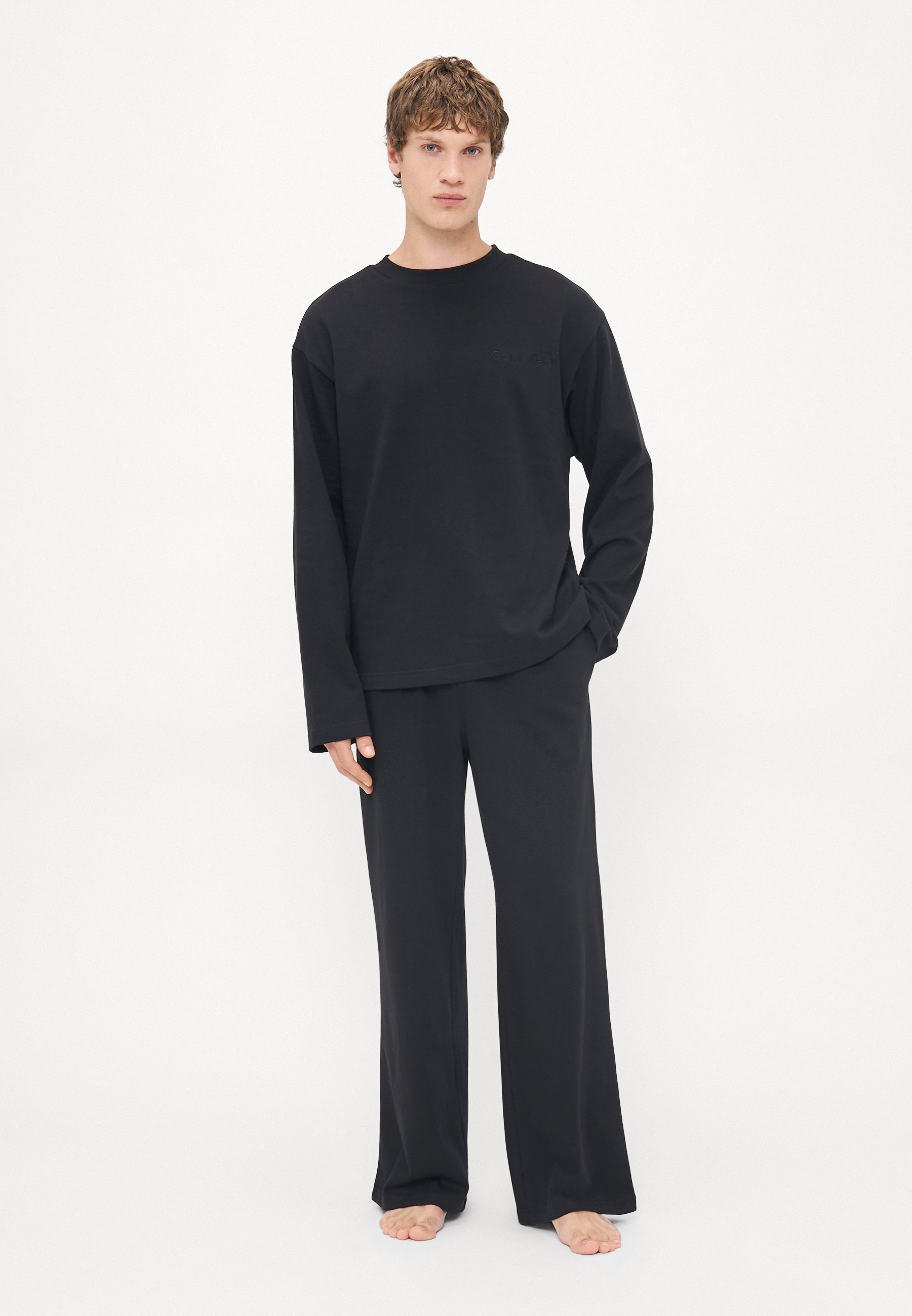 Sous-vêtements Calvin Klein TEE ESSENTIALS - Pyjamas - noir