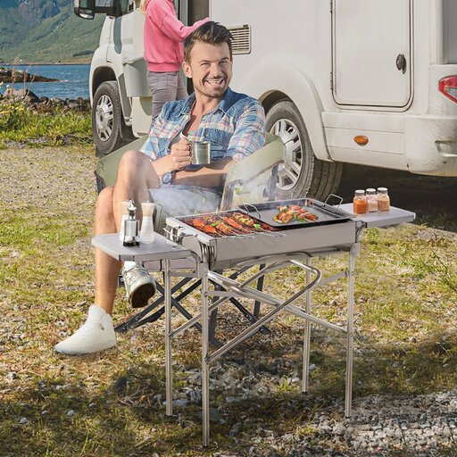Barbacoa De Carbón Outsunny 01-0571