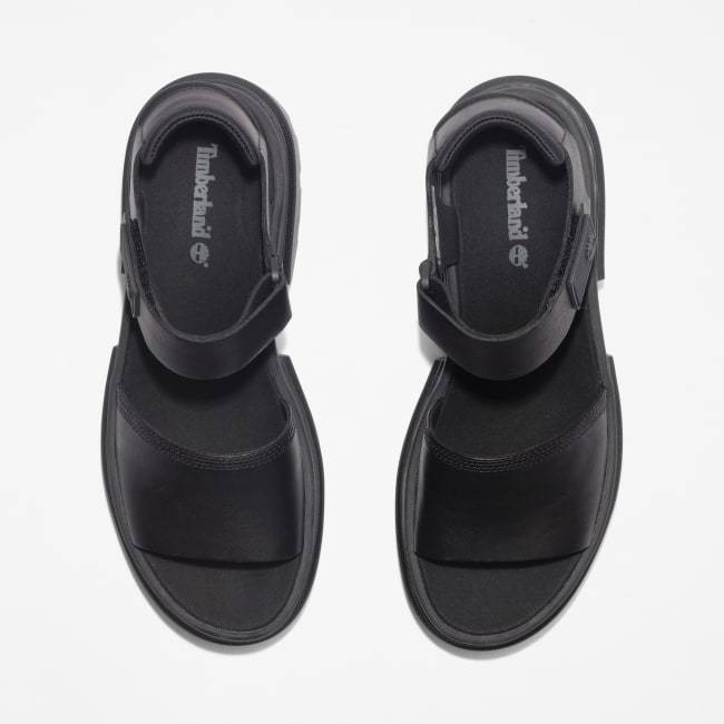 Sandalo a Doppia Fascia Everleigh da Donna in                colore nero