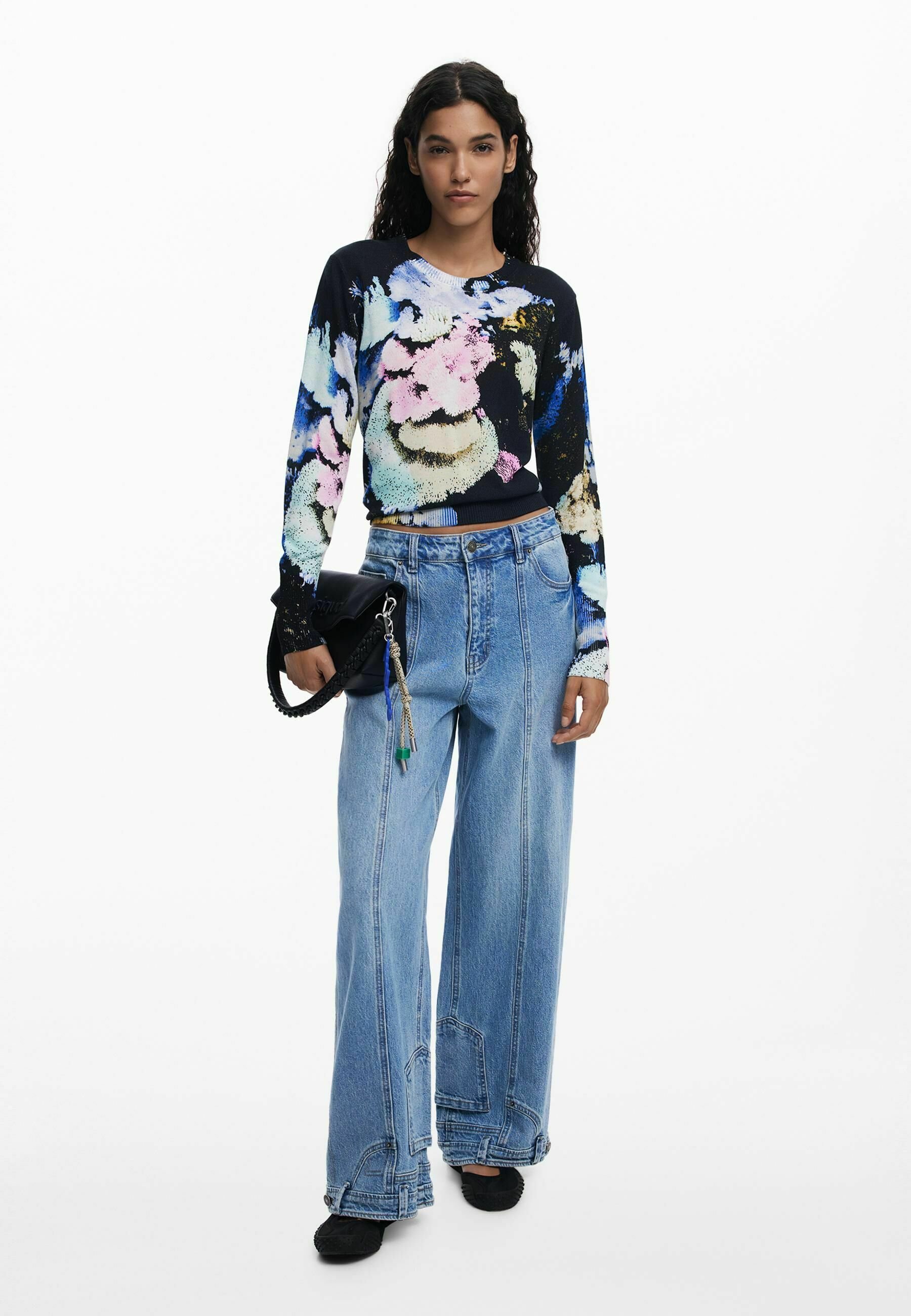 Desigual Pullover - blau