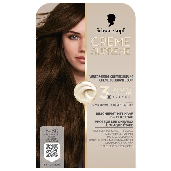 SCHWARZKOPF CREME SUPREME - CR.SUPR. 5-60 CHOCBR<br>182g