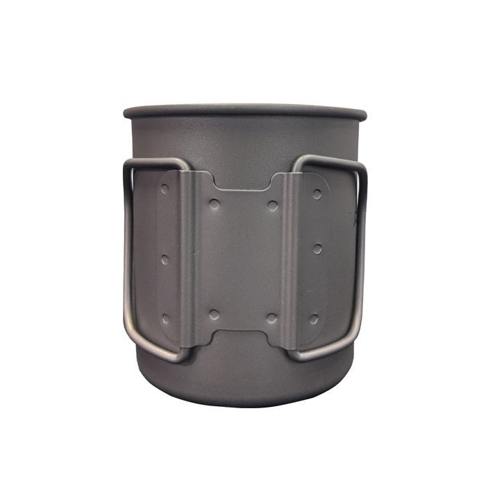 Titanbecher 375 ml – Teller – Glas | Azimut Outdoor-Biwak- und Campingausrüstung