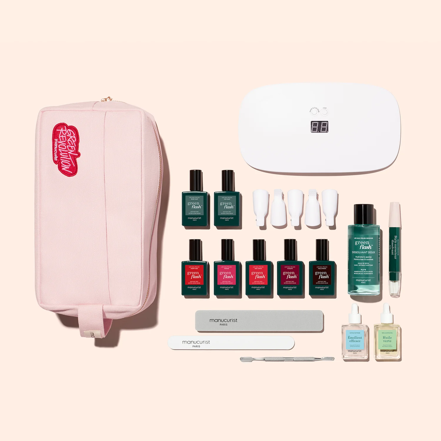 Semi-permanent LED Green Flash™ Trousse Super Addict