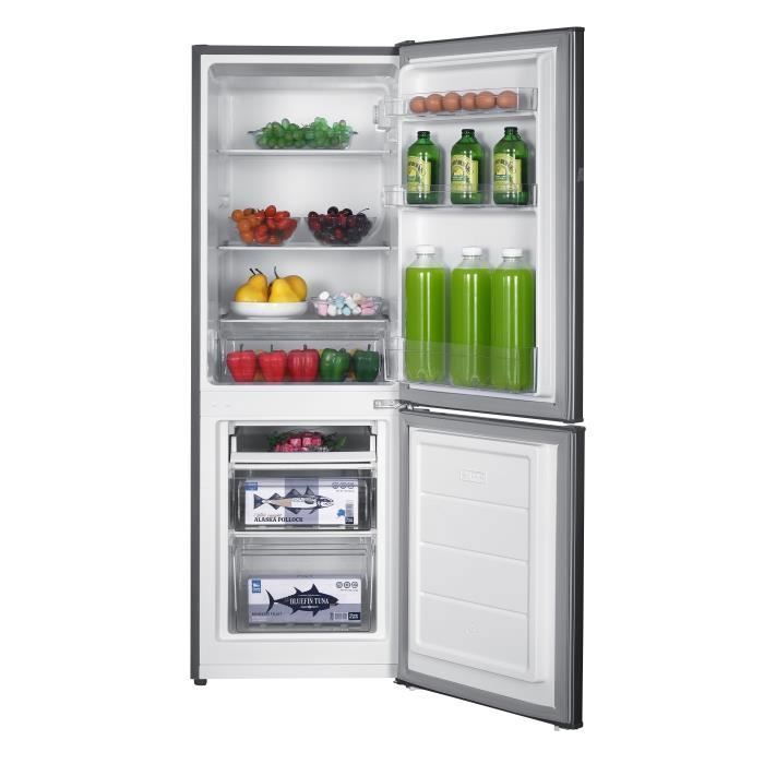 GEDTECH Bottom Freezer Fridge Freezer 173L GCB173SL - Height 143cm