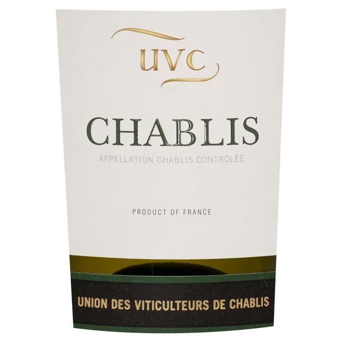La Chablisienne UVC 2023 Chablis - Burgundy white wine