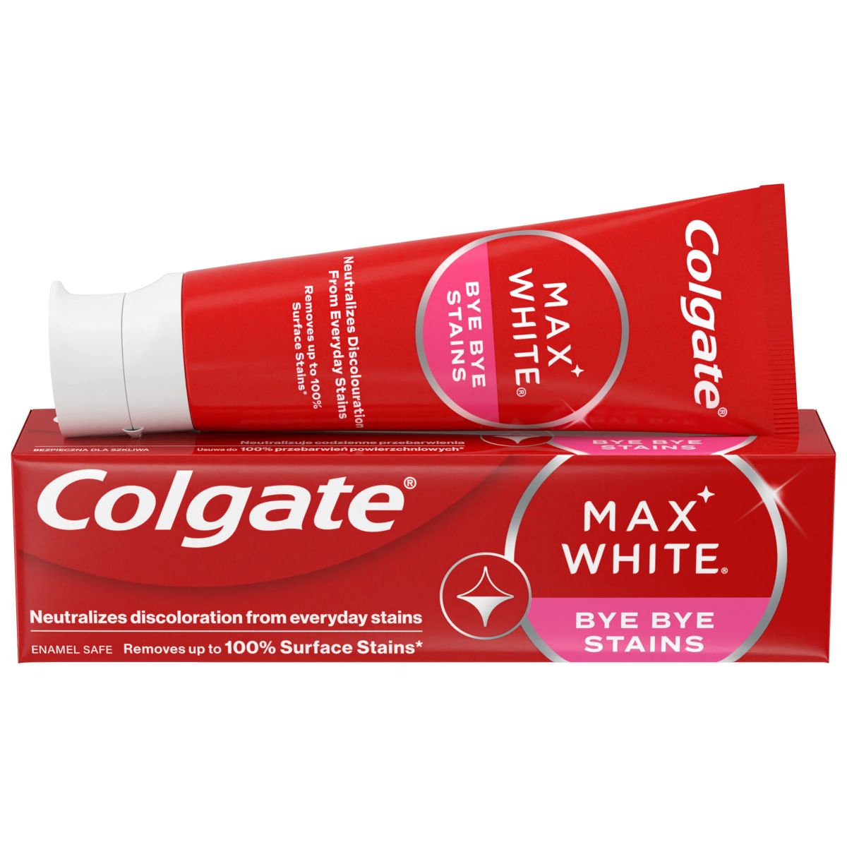 Colgate Max White Bye Bye foltok