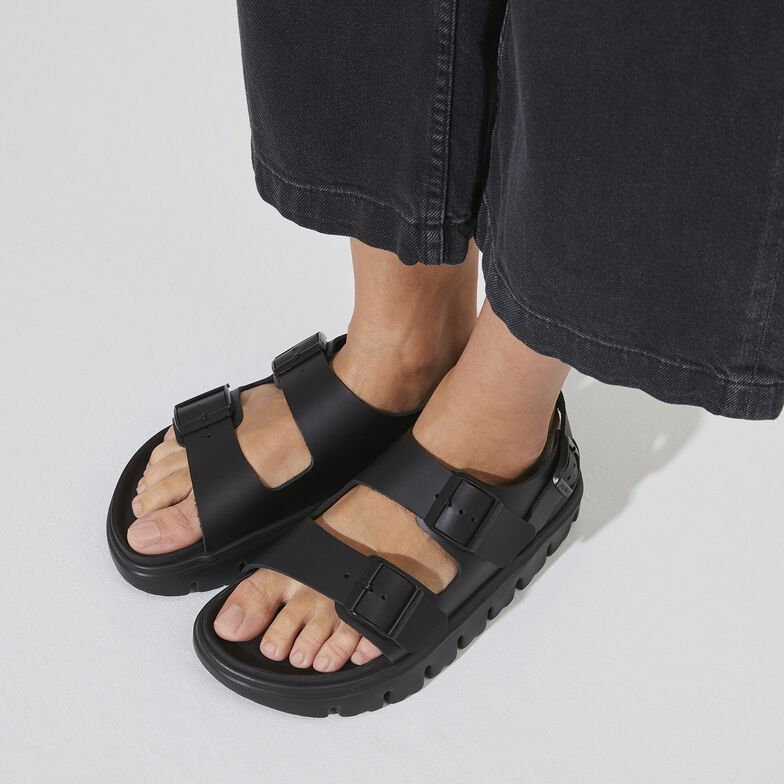 Milano Chunky Pelle naturale - Black Black