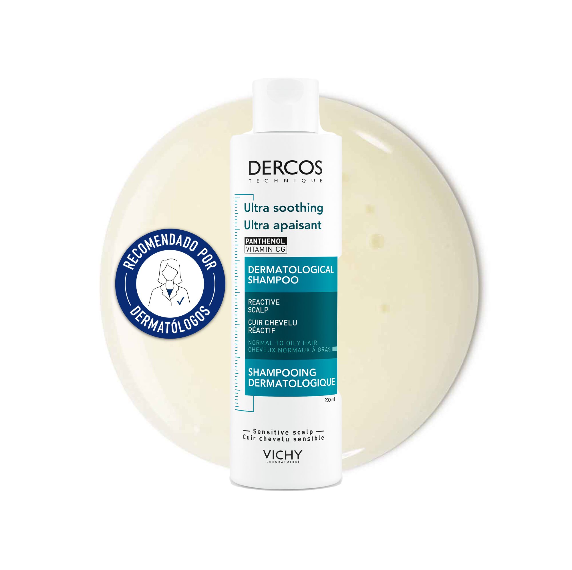 Dercos Ultra umirujući šampon za masnu kosu Šamponi iz apoteke