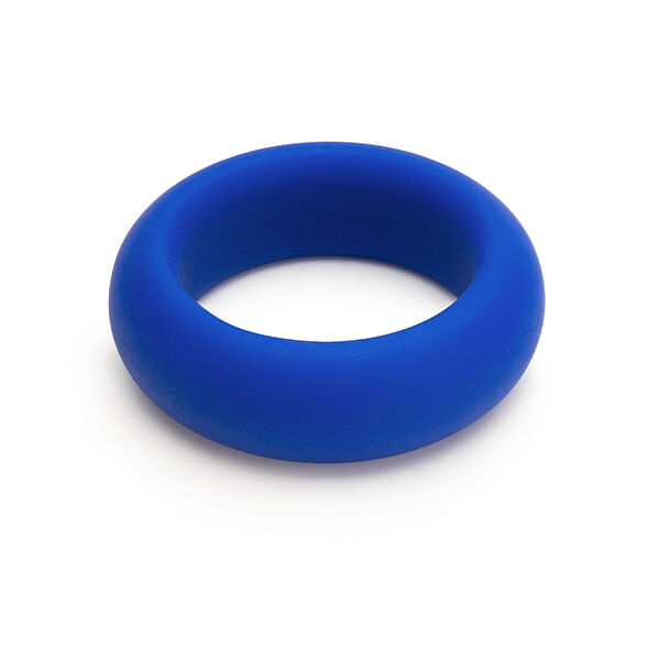 Play Minimum Stretch Silicone Cock Ring Blue