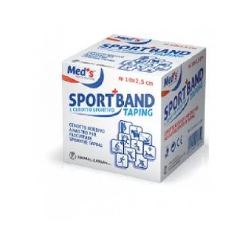 FARMAC-ZABBAN Sportmedikamente Pflaster mit Klebestreifen 1000 x 5 cm