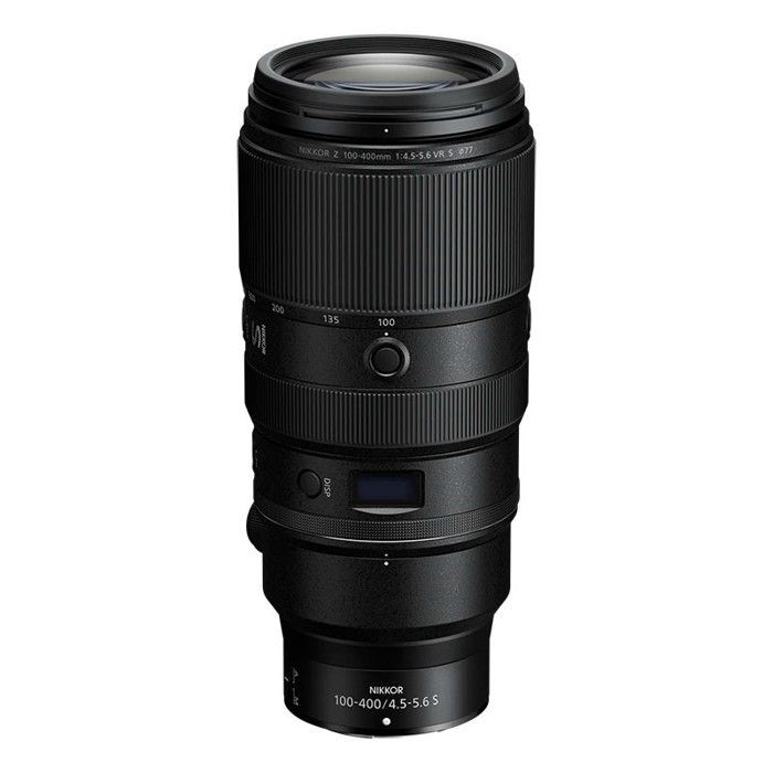 Hybridobjektiv – NIKON – Z 100–400 mm 1:4,5–5,6 VR S schwarz – Zoom – Optischer Bildstabilisator