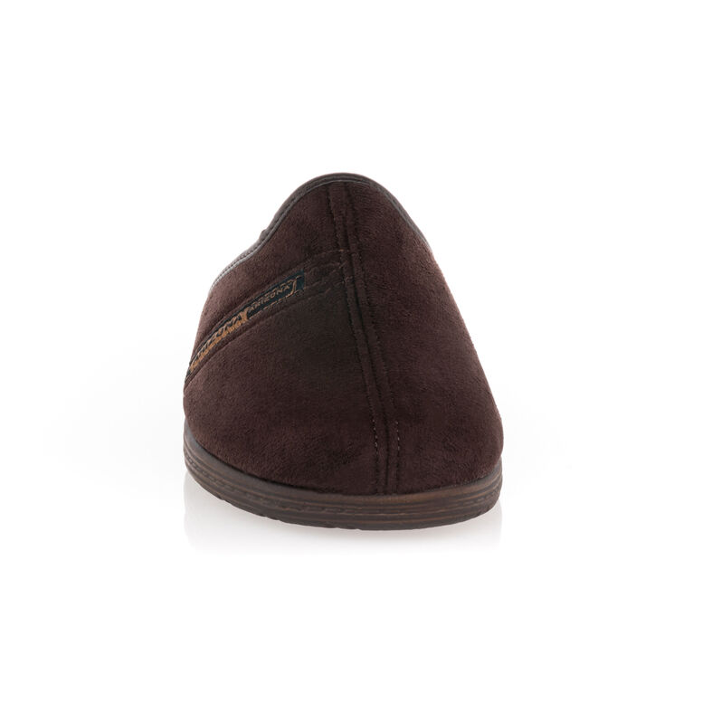 Pantuflas marrones para hombre