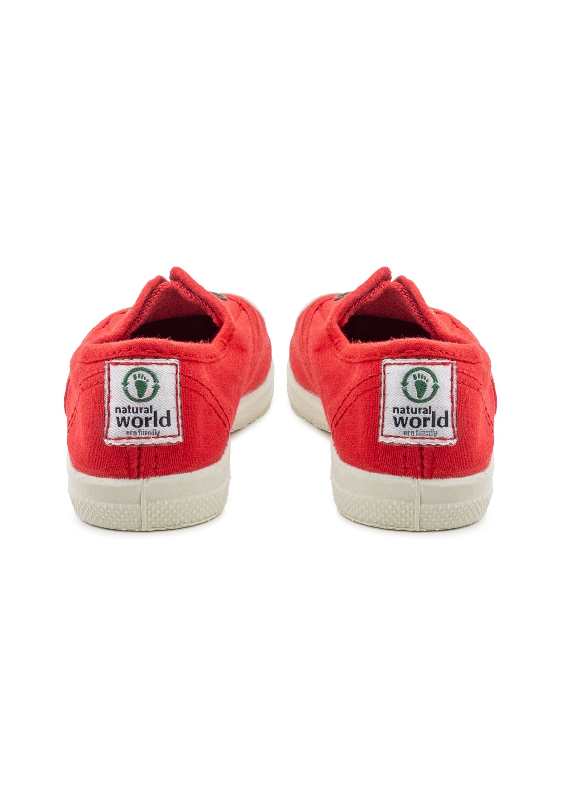 Natural World Slip-ons - rood