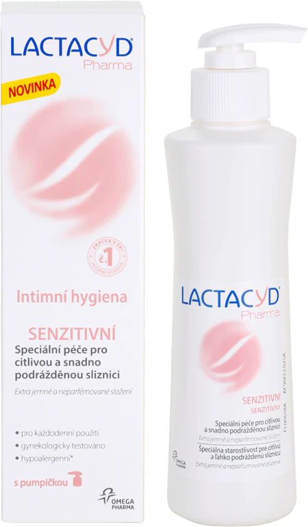 Lactacyd Pharma delicate emulsie voor intieme hygiëne