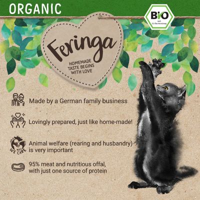 Feringa Gatinho Orgânico 6 x 200g