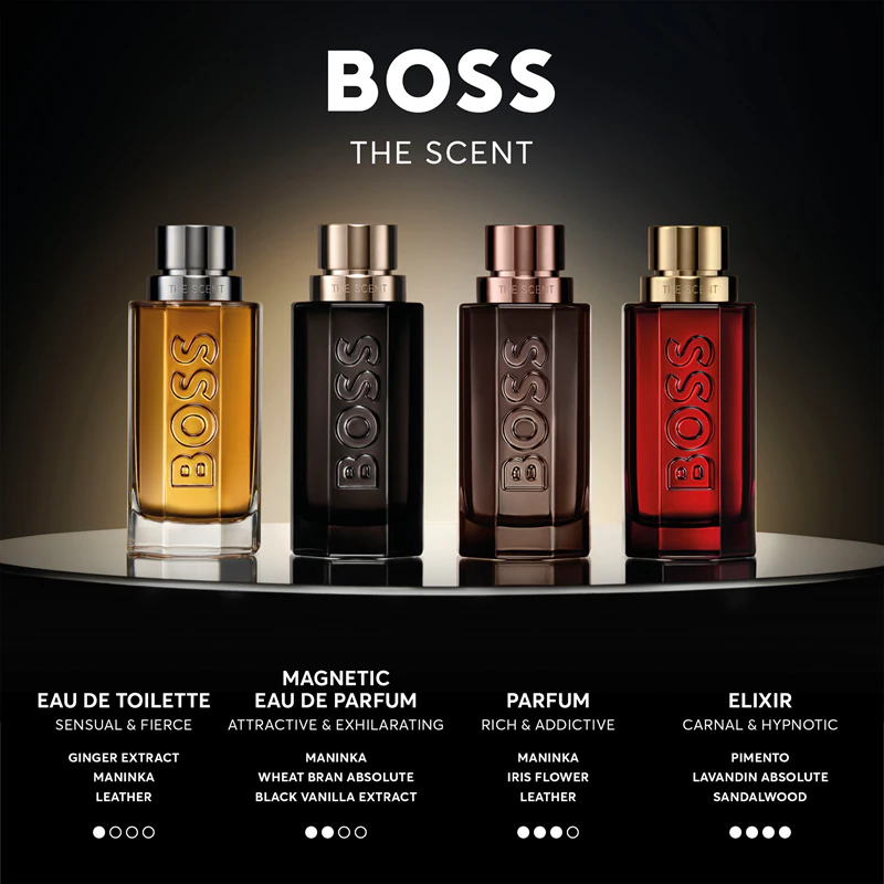 Hugo Boss BOSS The Scent, eau de toilette, frasco recarregável para homem