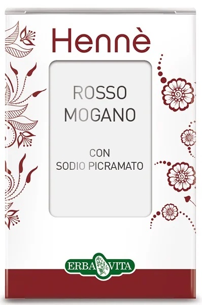 ERBA VITA Erba Vita Henna Color Cap mahagonpunane juuksevärv 100 g