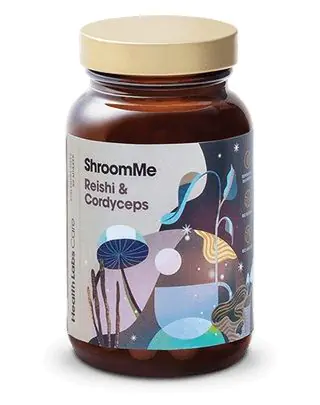 Health Labs Care Shroom Me Reishi & Cordyceps Suplement diety wspierający witalność Proszek