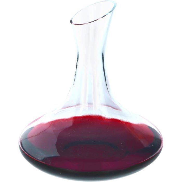 Bouteille de vin - Carafe en verre de qualité supérieure - Twist-Around, 1,5 litre