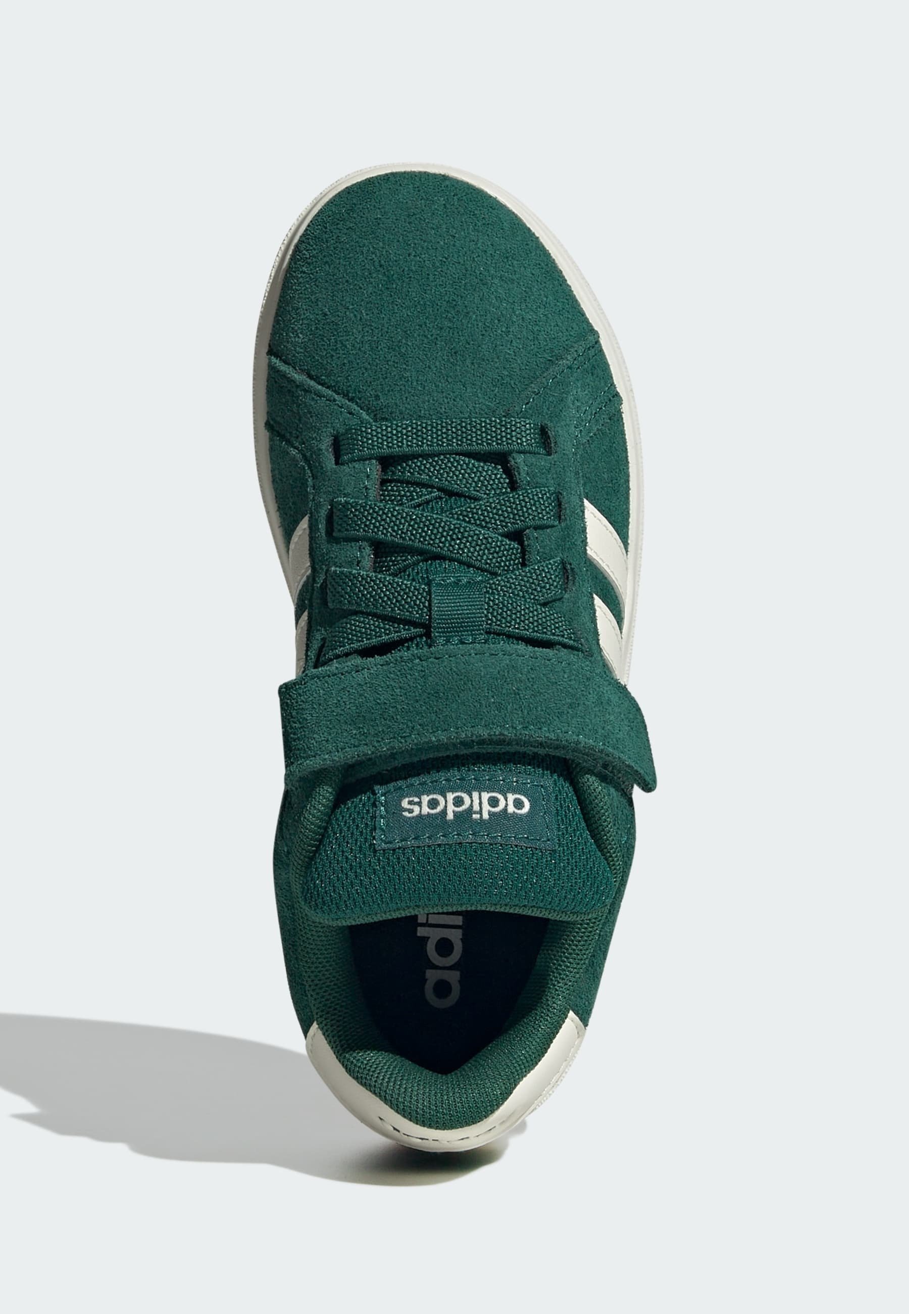 adidas Sportswear GRAND CORUT - Babyschoenen - universiteitsgroen, gebroken wit, gumkleur