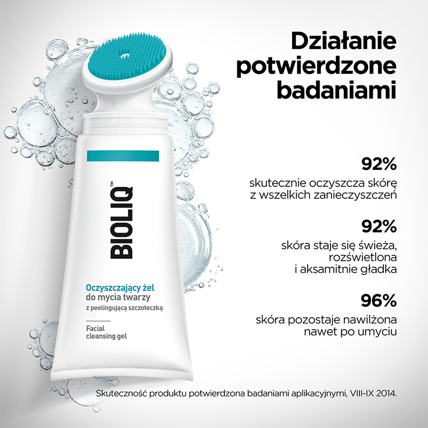 Bioliq oczyszczający żel do mycia twarzy 125ml Clean