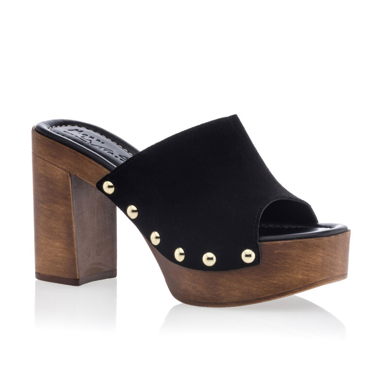 Zuecos/Males negros para mujer