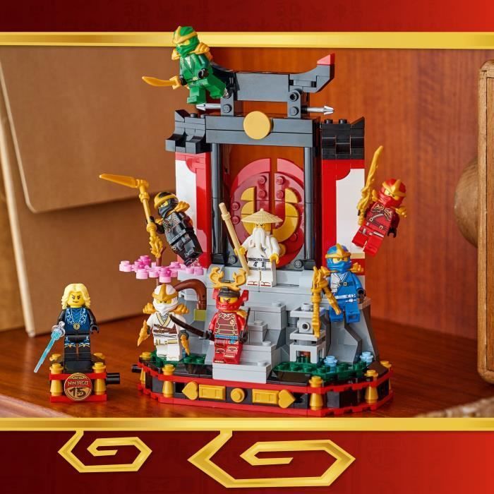 LEGO NINJAGO 71866 15e Anniversaire : Collection des Personnages Ninjas - Jeu dès 14 ans