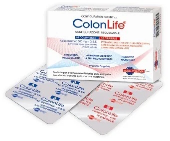 Colonlife voedingssupplement voor de behandeling van galblaasaandoeningen: 10 tabletten + 10 capsules