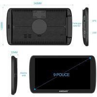 LKW-Navigationssystem, 9-Zoll-Touchscreen, Bluetooth, 48 kostenlose nationale Karten