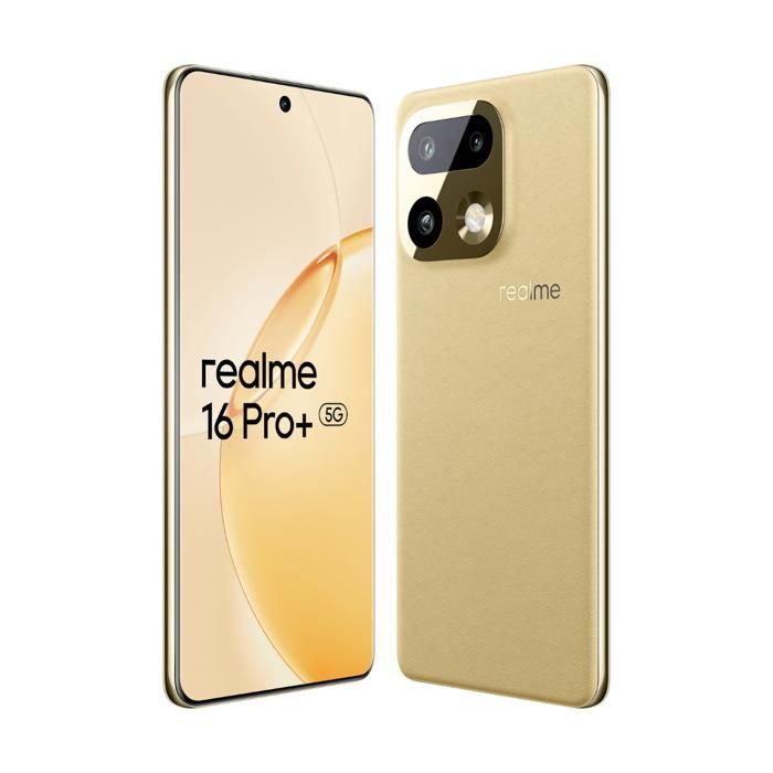 Smartphone - REALME - Realme 16 Pro+ 5G - 12 GB de RAM - 512 GB - Câmera de 200 MP